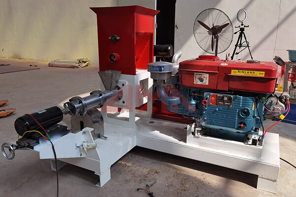 Design and production of a fish feed pelletizing machine - 